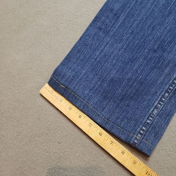 VINTAGE MENS MWG Low rise bootcut JEANS 36x27 - Picture 11 of 14